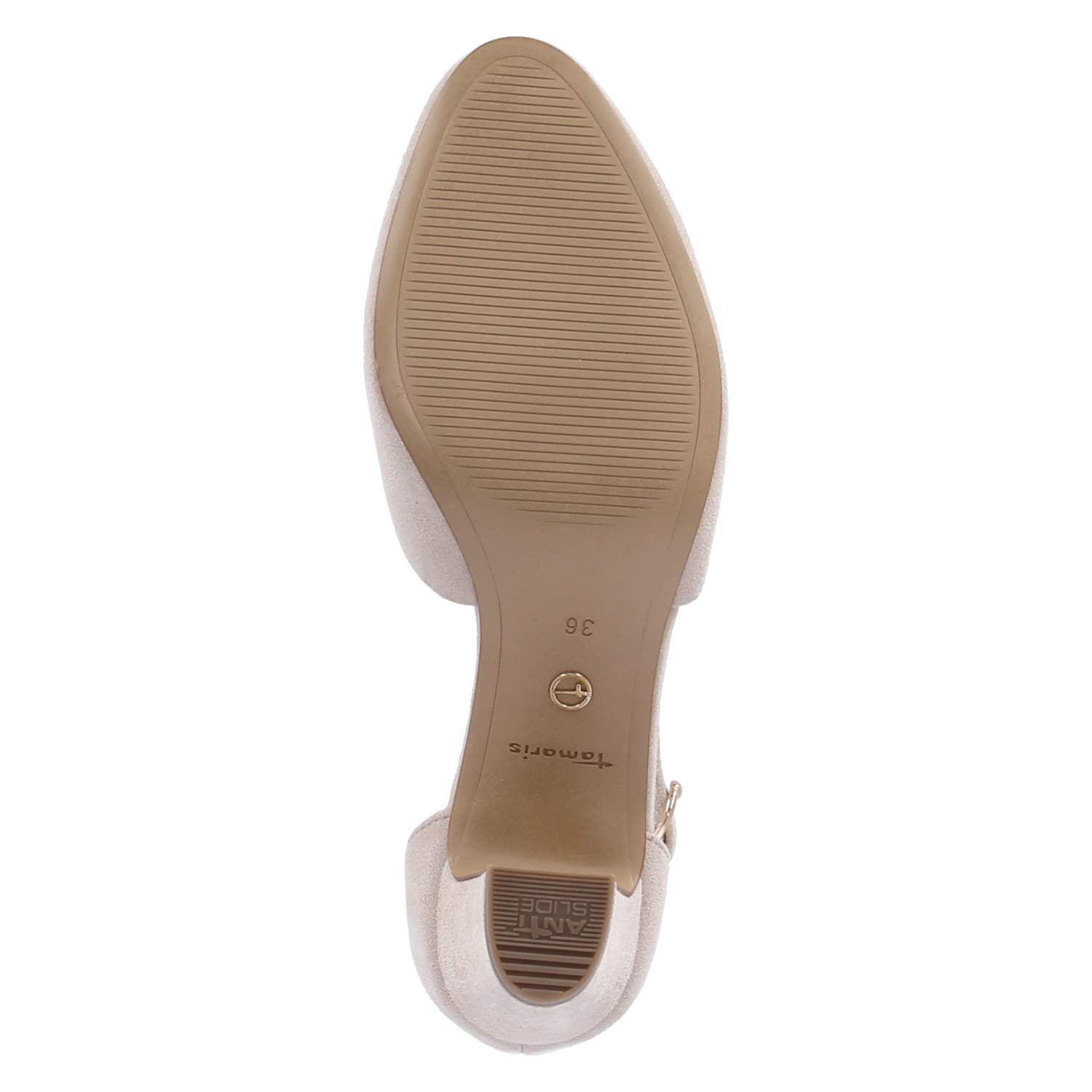 Riemchenpumps  Beige