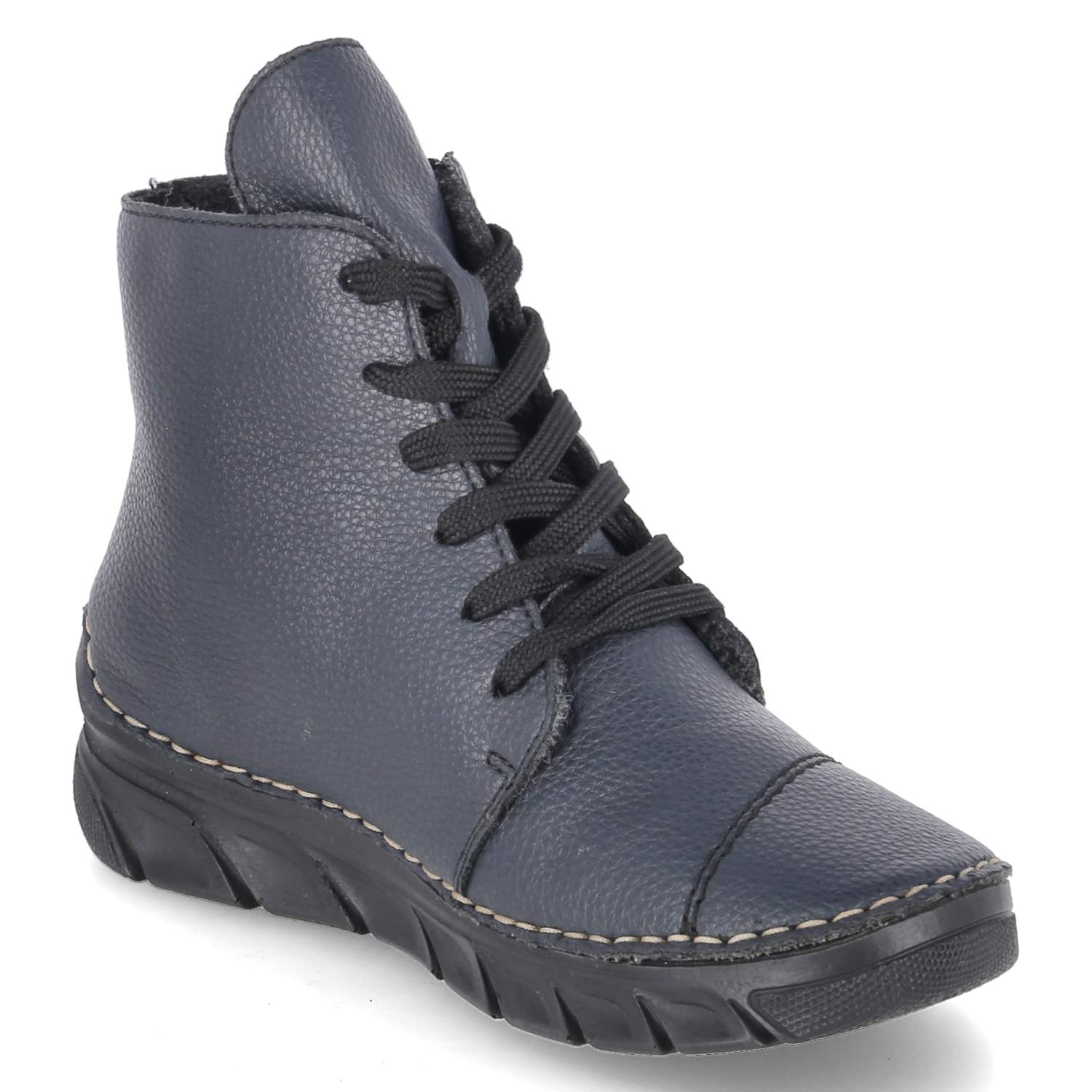 Schnürstiefeletten  Braun