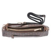 Schultertasche  Braun