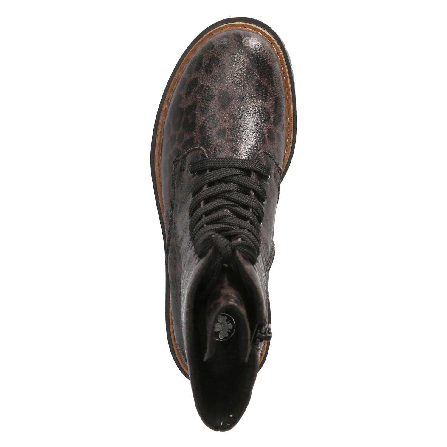 Schnürstiefeletten  Braun
