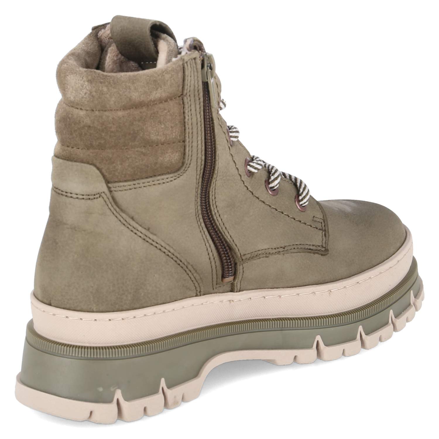Schnürboots  Grün