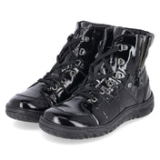 Schnürboots  Schwarz