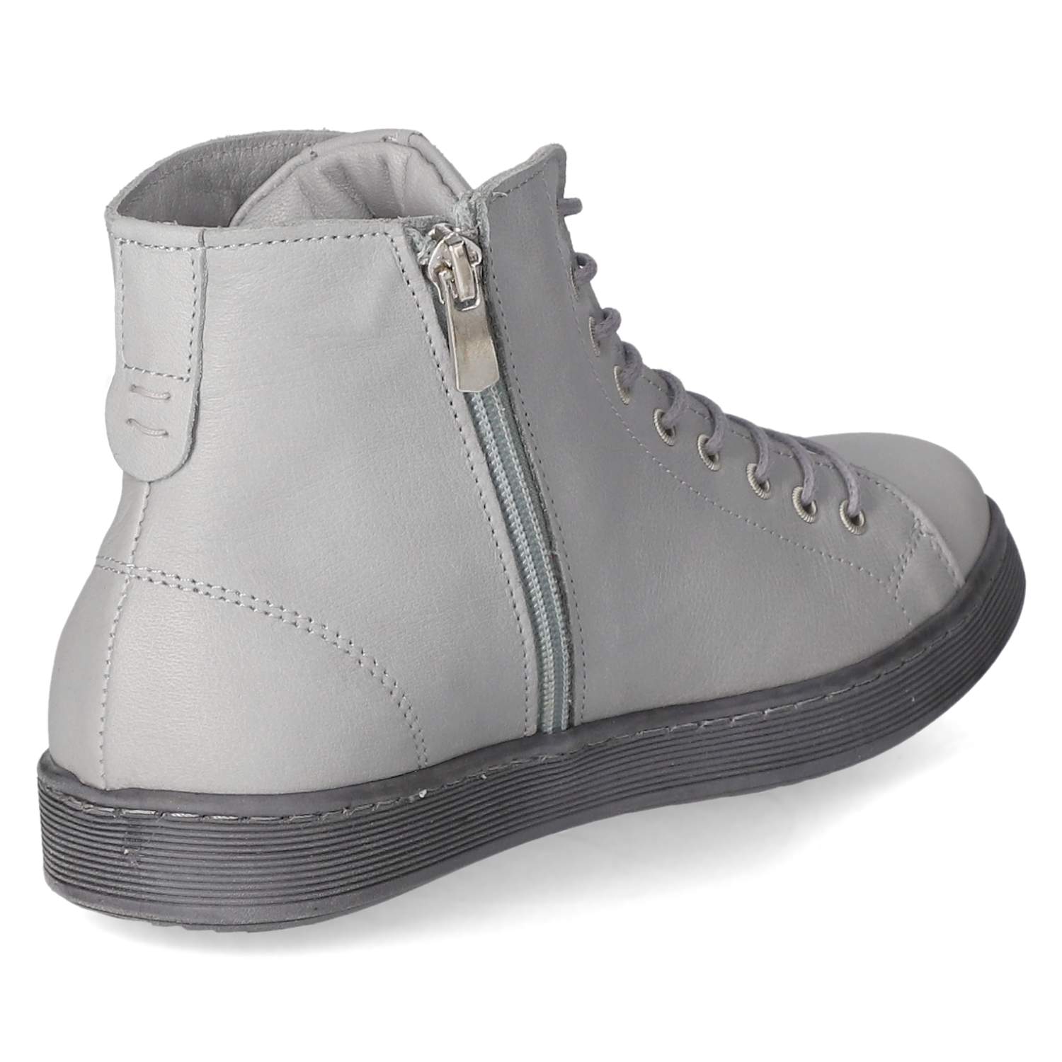 Schnürstiefeletten  Grau