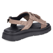 Sandalen  Taupe