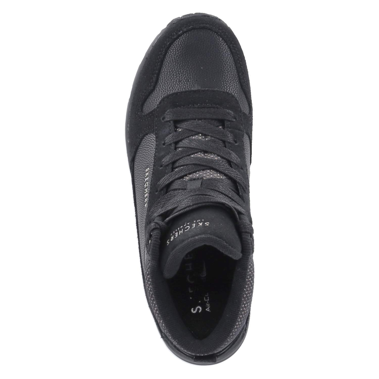 High Sneaker UNO-STACRE SHINE  Schwarz