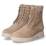 Winterschnürstiefeletten  Beige