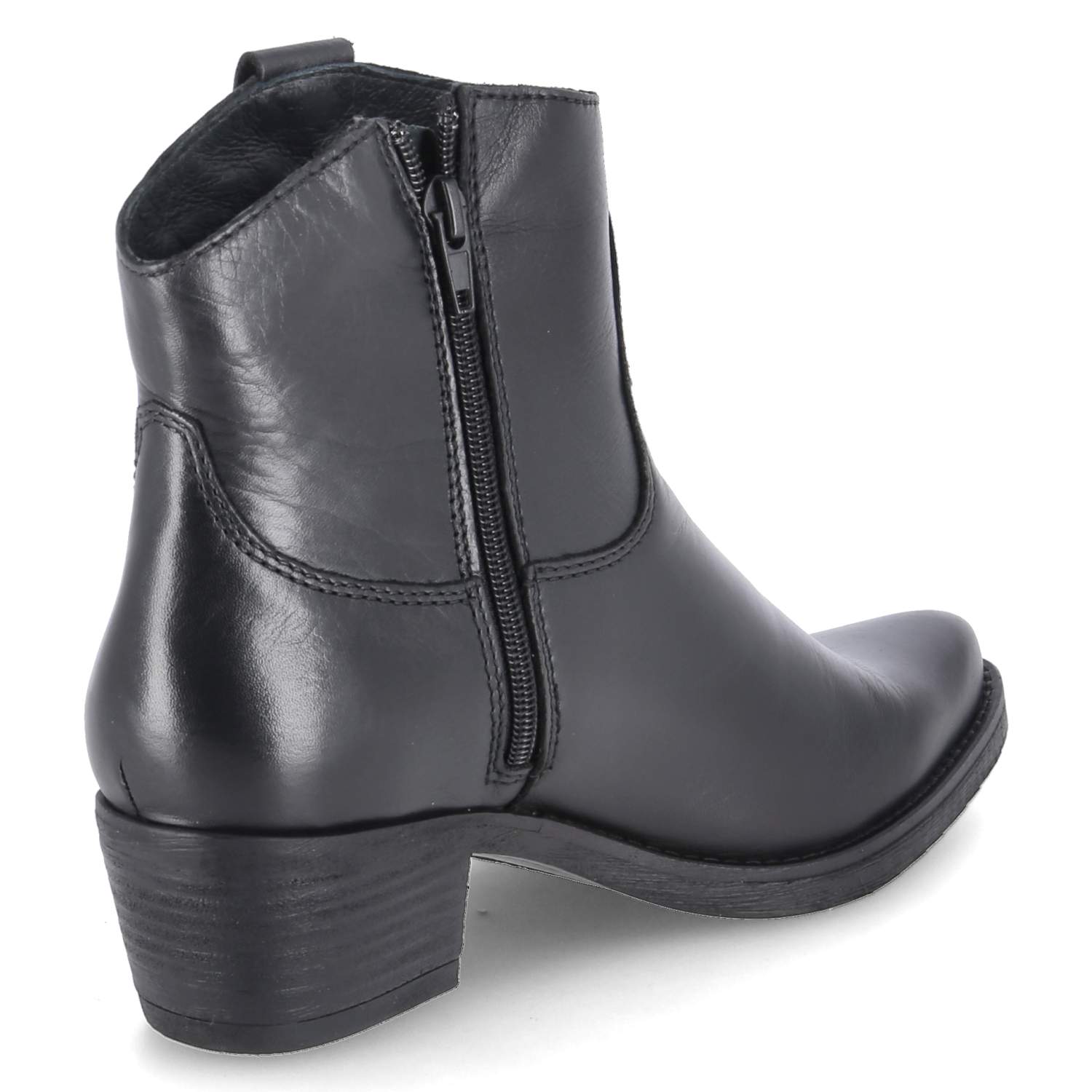 Westernstiefeletten  Schwarz