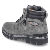 Schnürboots Grau