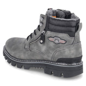 Schnürboots  Grau