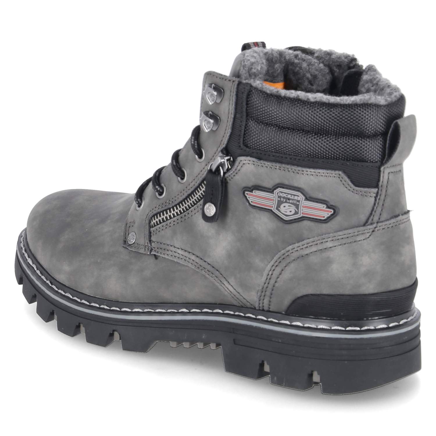 Schnürboots  Grau