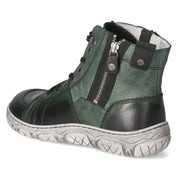 Schnürstiefeletten  Grün