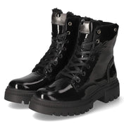 Schnürboots  Schwarz
