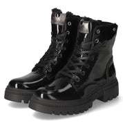 Schnürboots  Schwarz