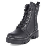 Schnürboots  Schwarz