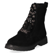 Schnürstiefeletten  Schwarz