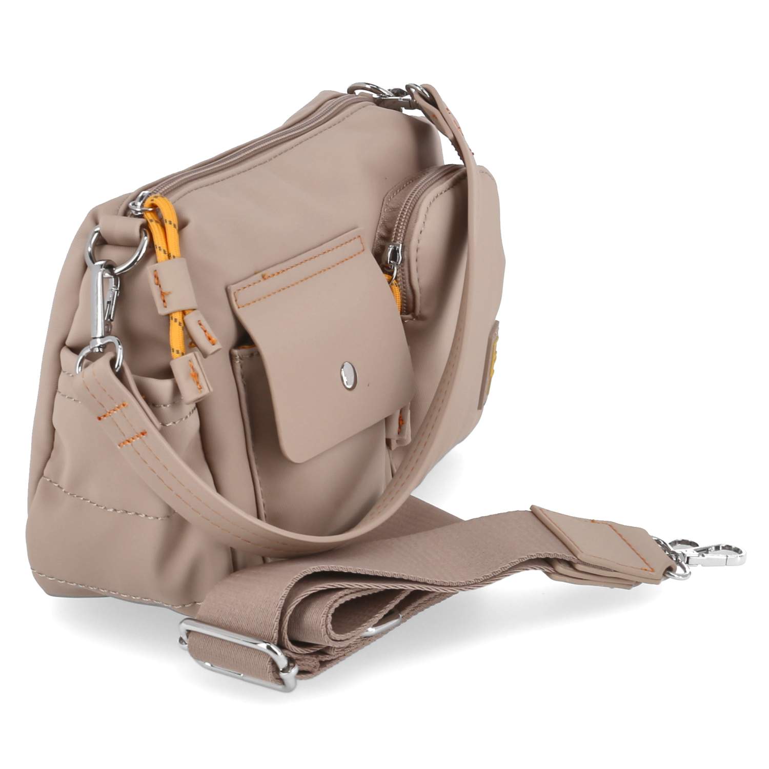 Schultertasche  Beige