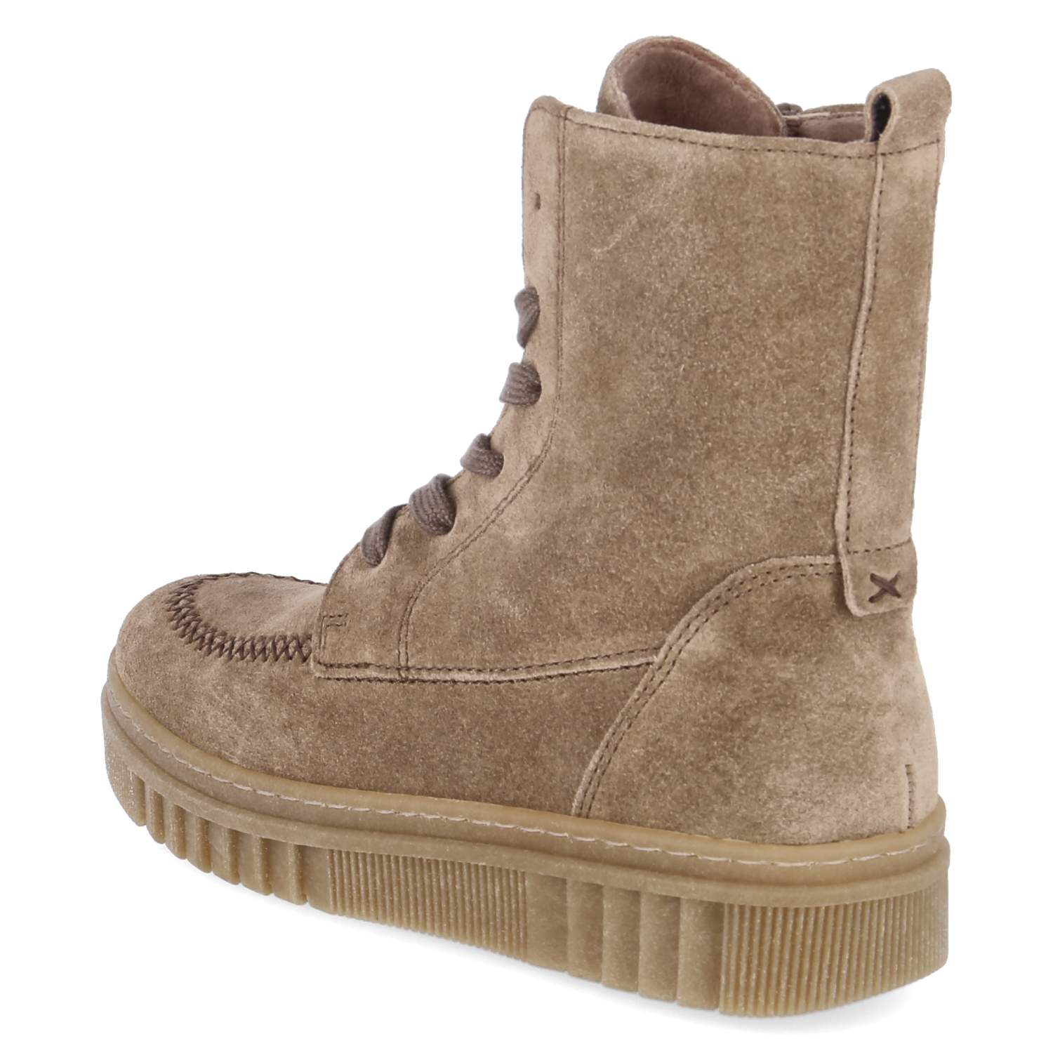 Schnürboots  Taupe