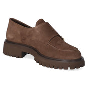 Schnallenschuhe  Braun