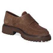 Schnallenschuhe  Braun