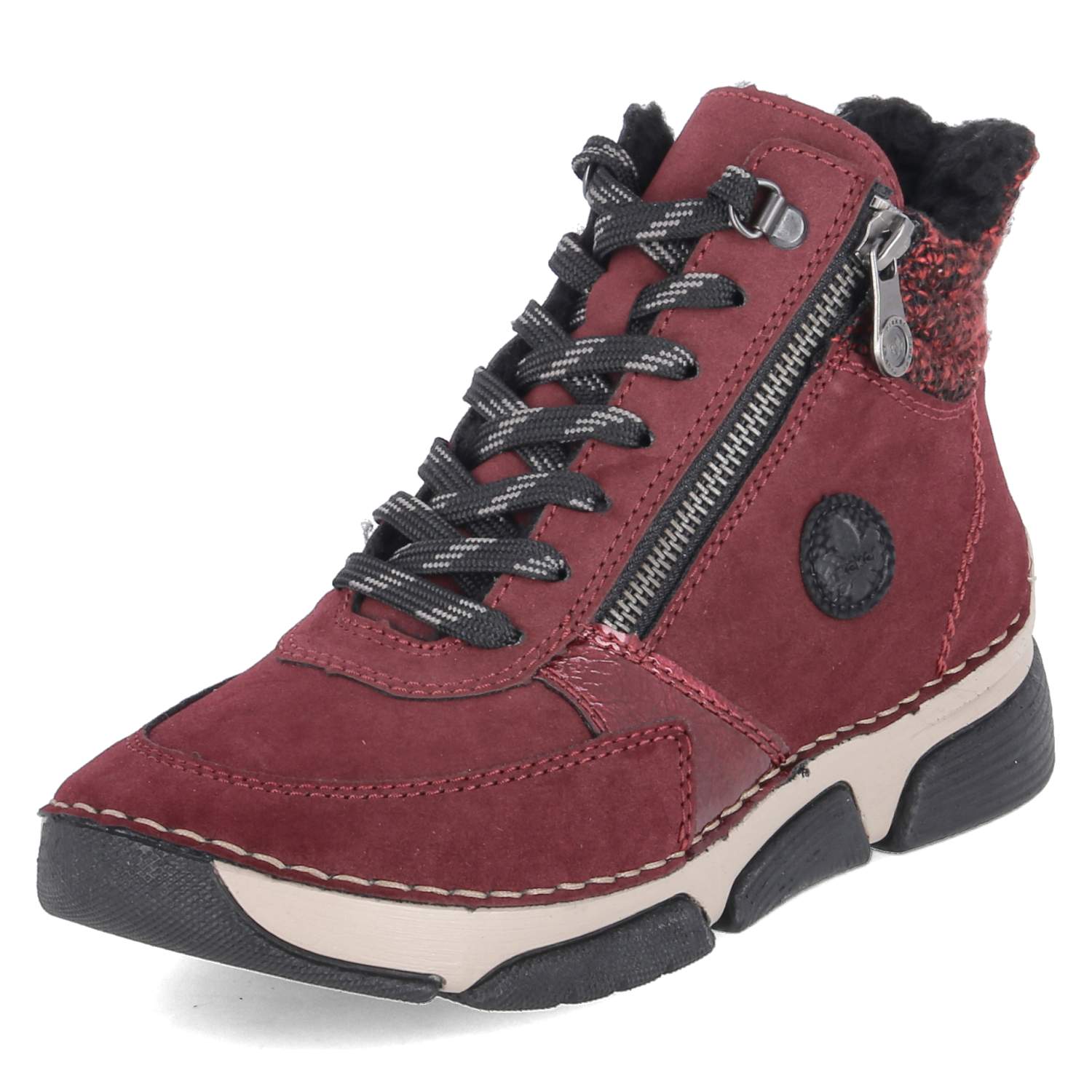 Schnürboots  Rot