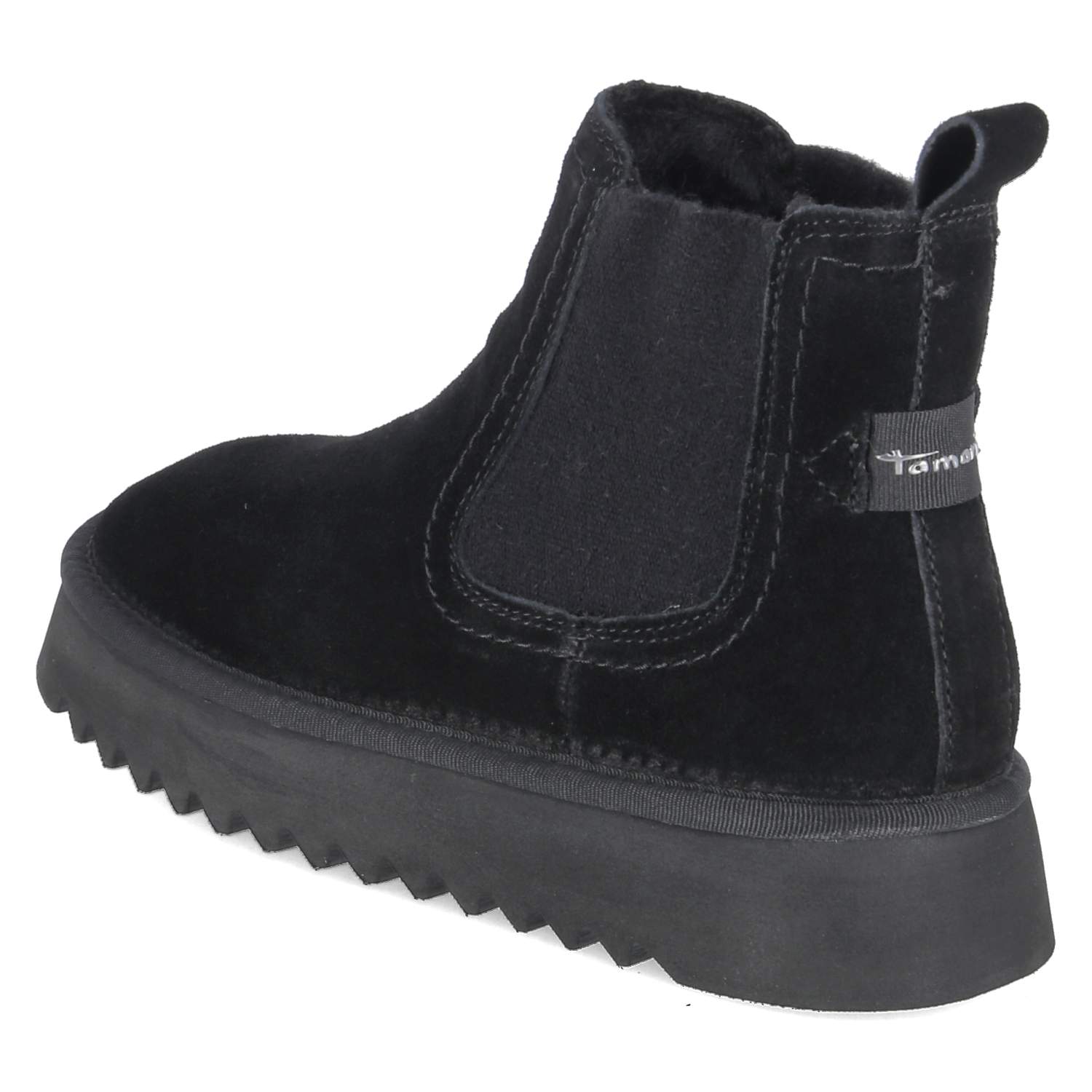 Winter-Chelsea Boots  Schwarz