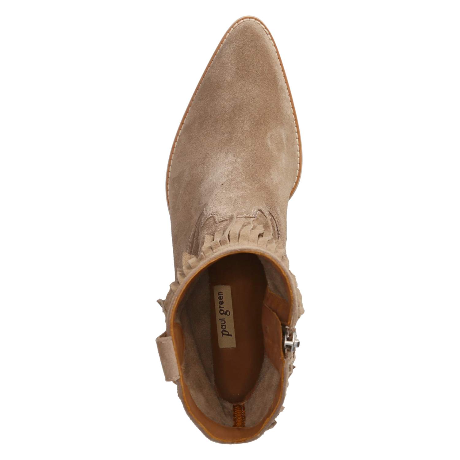 Westernstiefeletten  Beige
