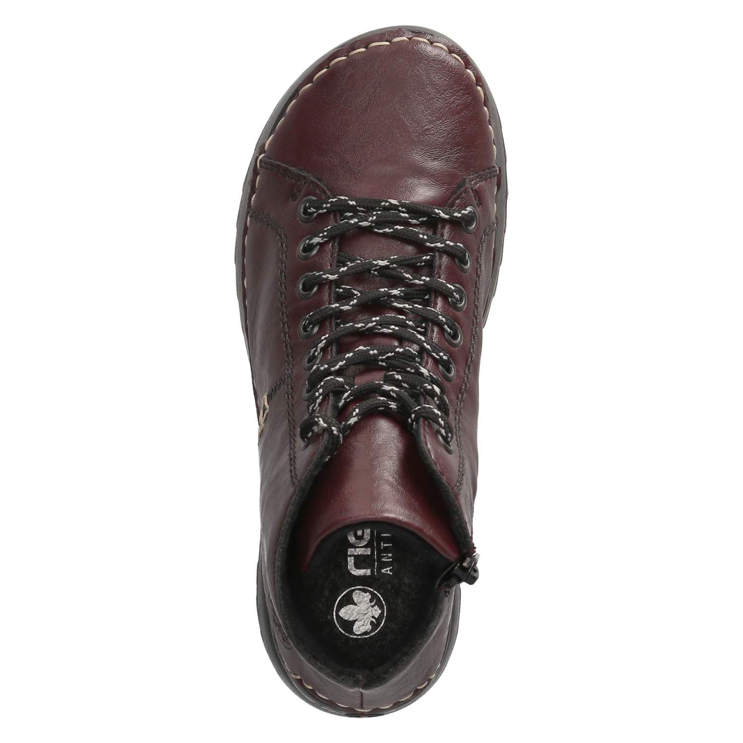 Schnürstiefeletten  Rot