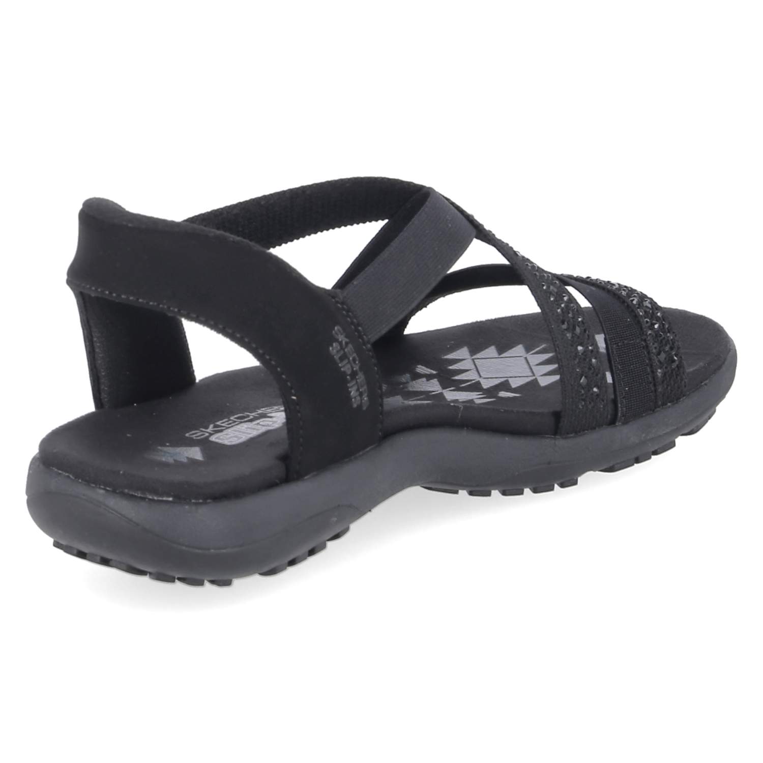 Slip-Sandalen SUMMER SPARKLE  Schwarz