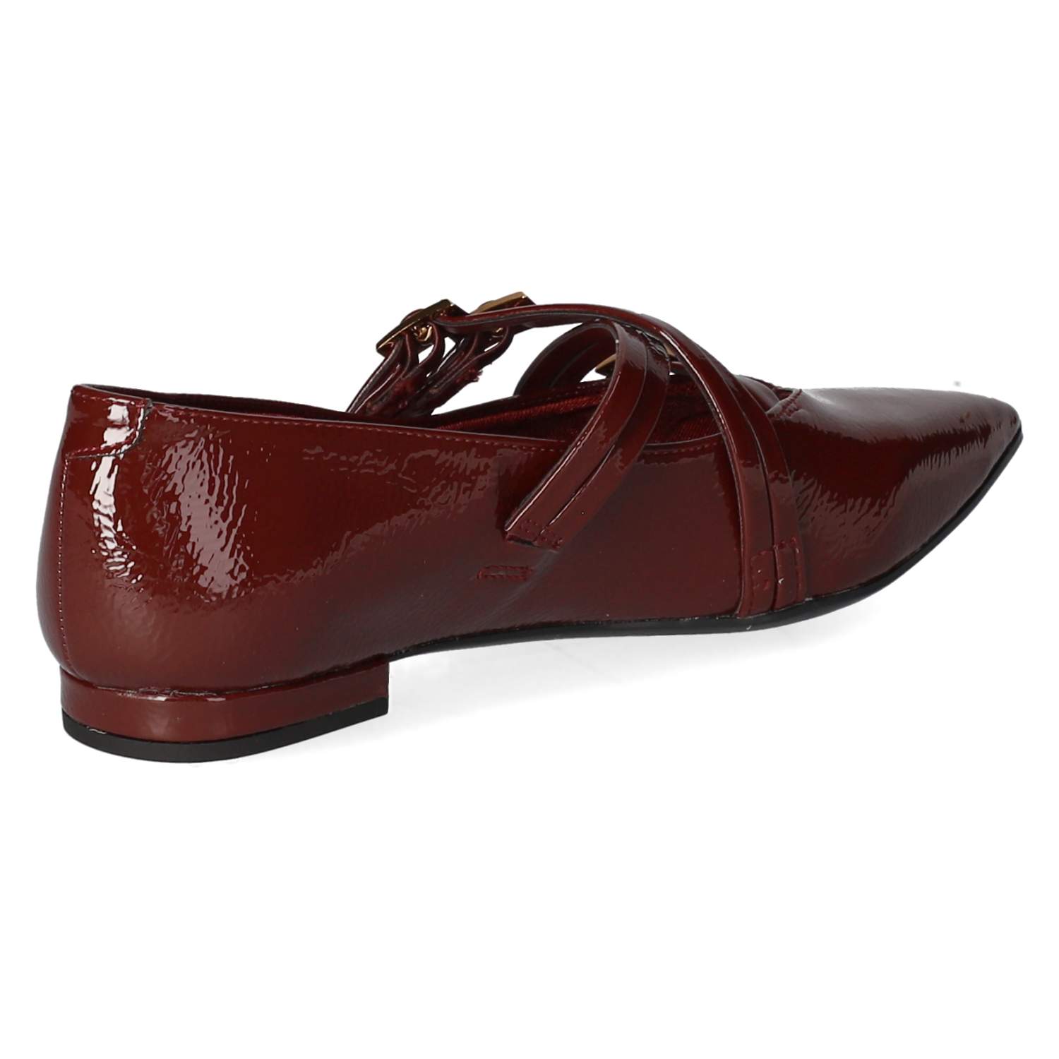 Spangenballerinas  Rot