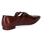 Spangenballerinas  Rot