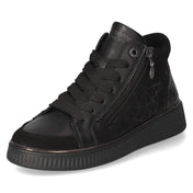 Schnürstiefeletten  Schwarz