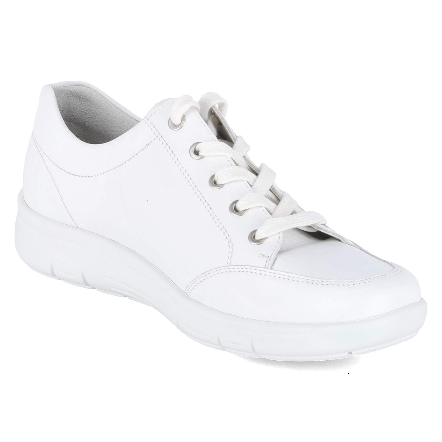 Halbschuhe Weiß