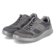 Halbschuhe Grau