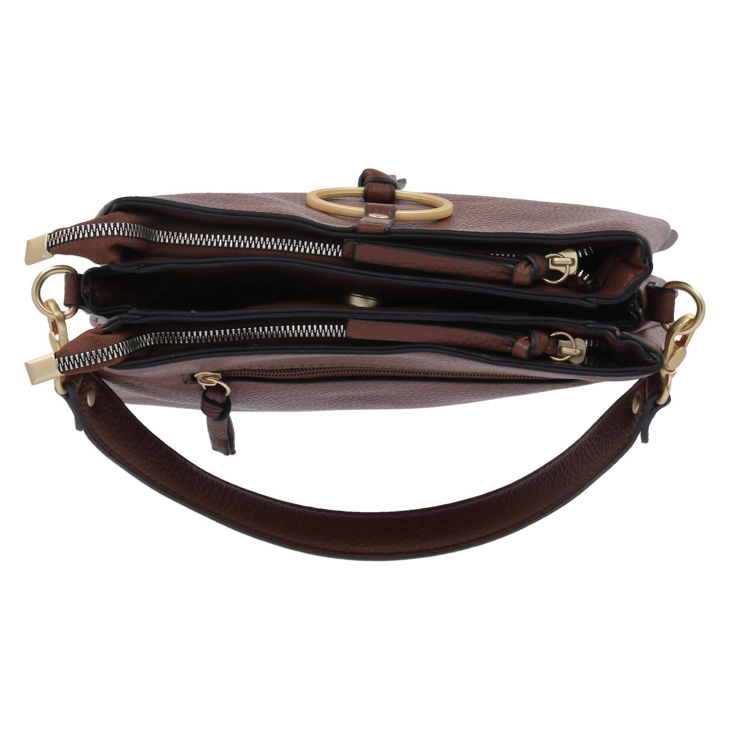 Schultertasche MAISCHA Braun