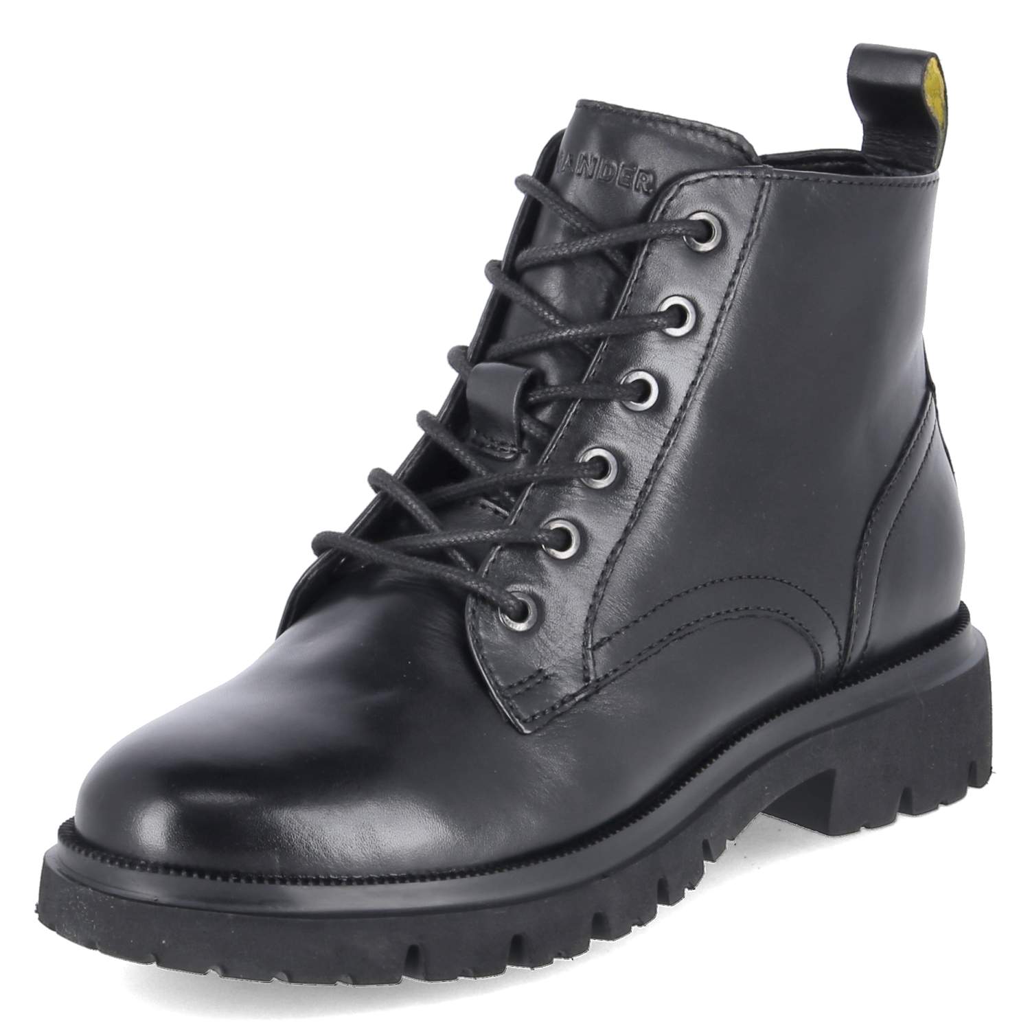 Schnürstiefeletten  Schwarz