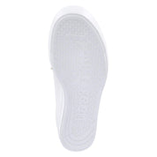 Plateau-Sneaker Weiß