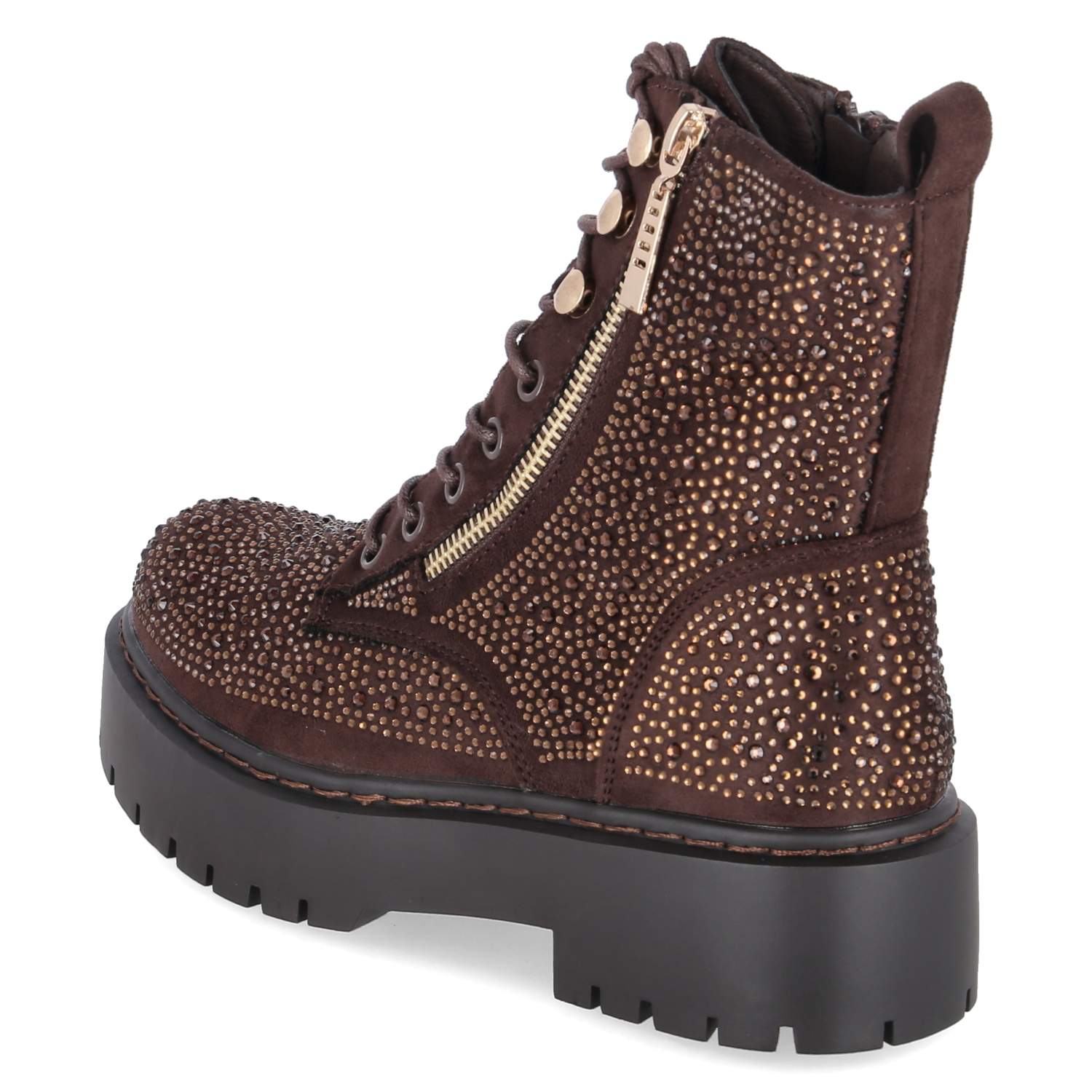 Schnürboots  Braun