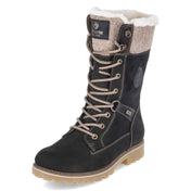 Schnürstiefel  Schwarz