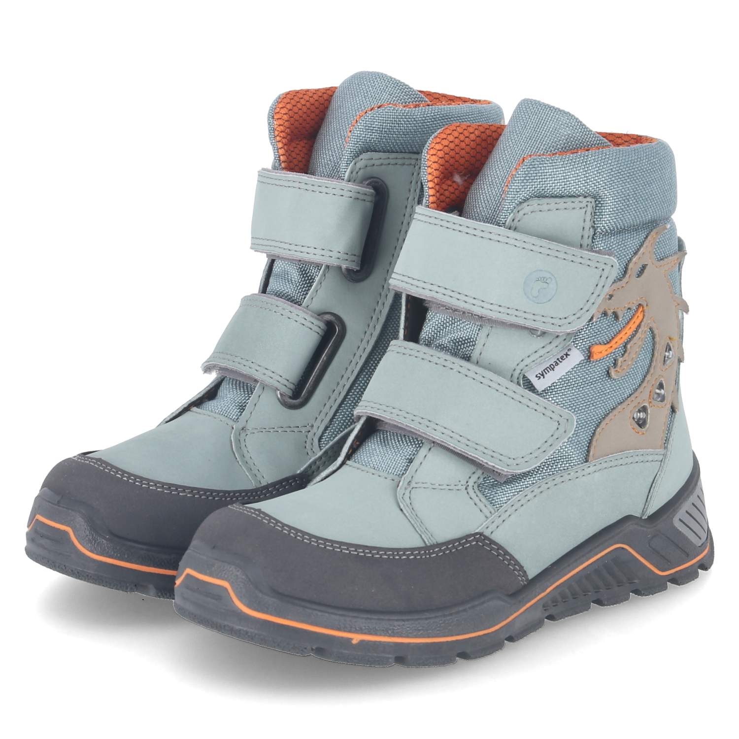 Winter-Klettsboots GRISU  Grün