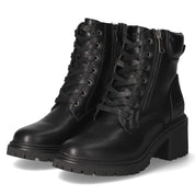 Schnürstiefeletten  Schwarz