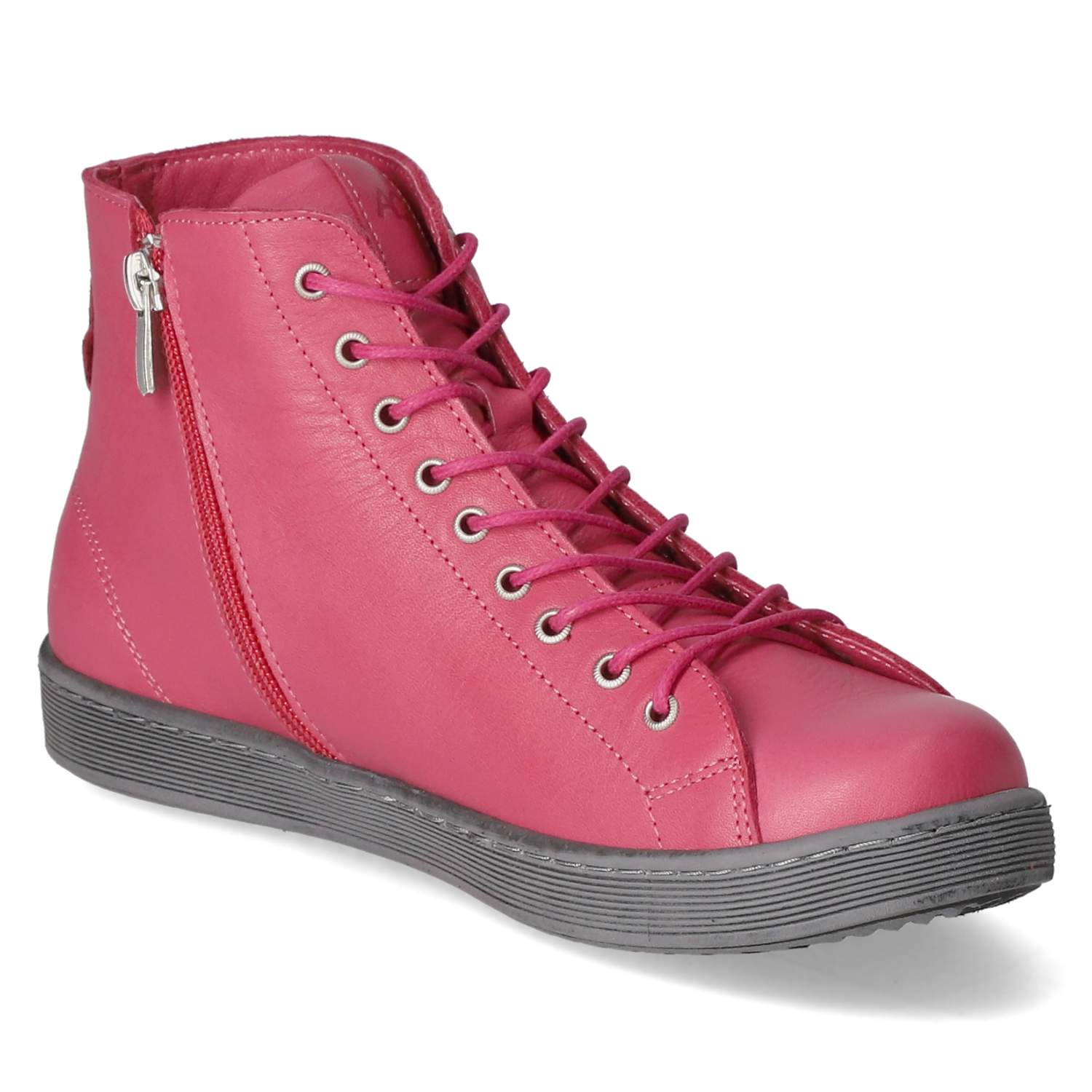 Schnürstiefeletten  Pink