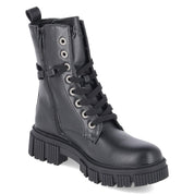 Schnürboots  Schwarz