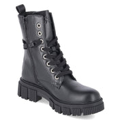 Schnürboots  Schwarz