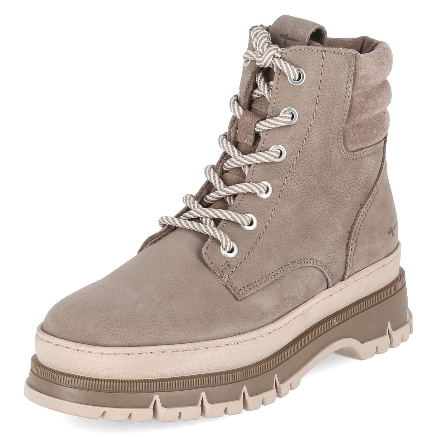 Schnürboots  Taupe