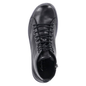 Schnüstiefeletten  Schwarz