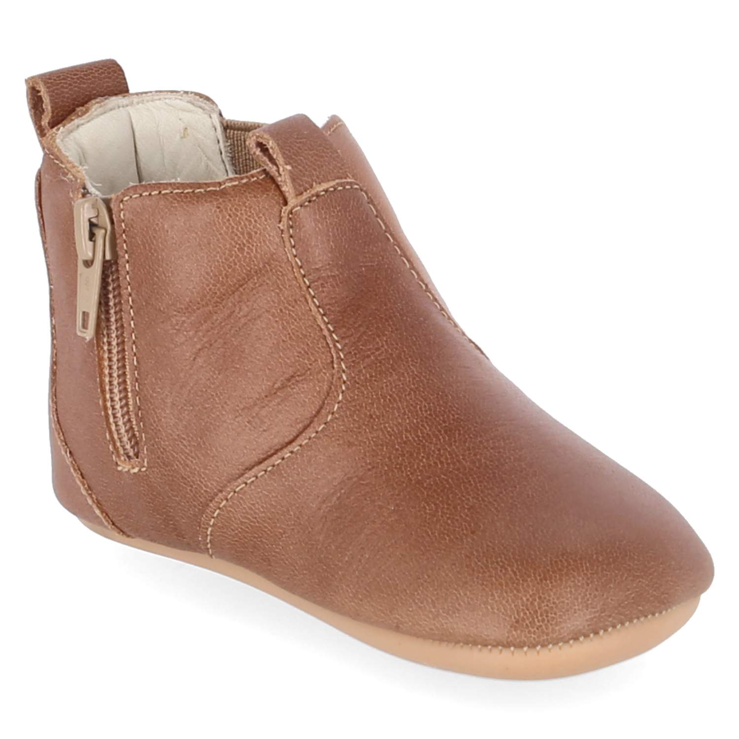 Barfuß-Chelsea Boots DUSTY  Braun