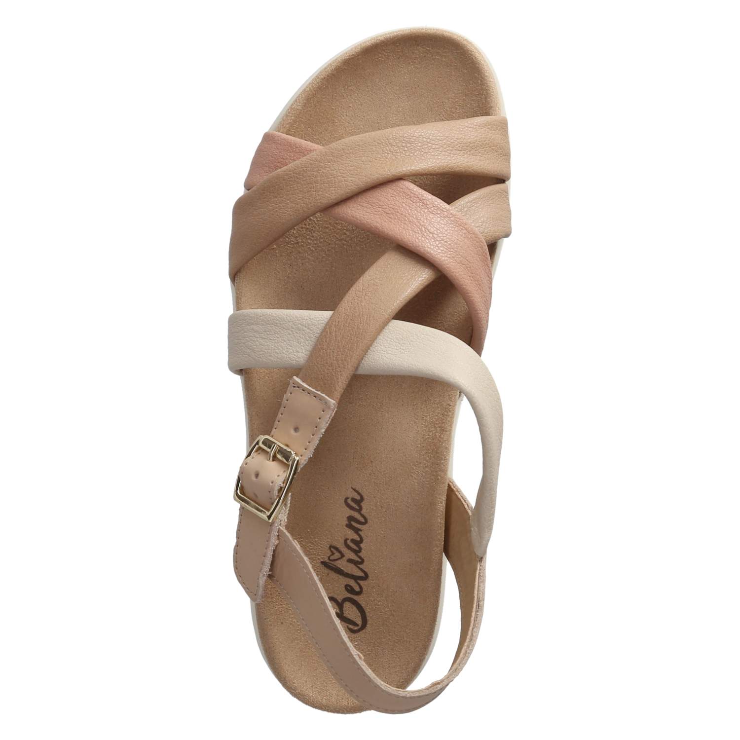 Sandalen  Taupe