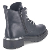 Schnürboots  Schwarz