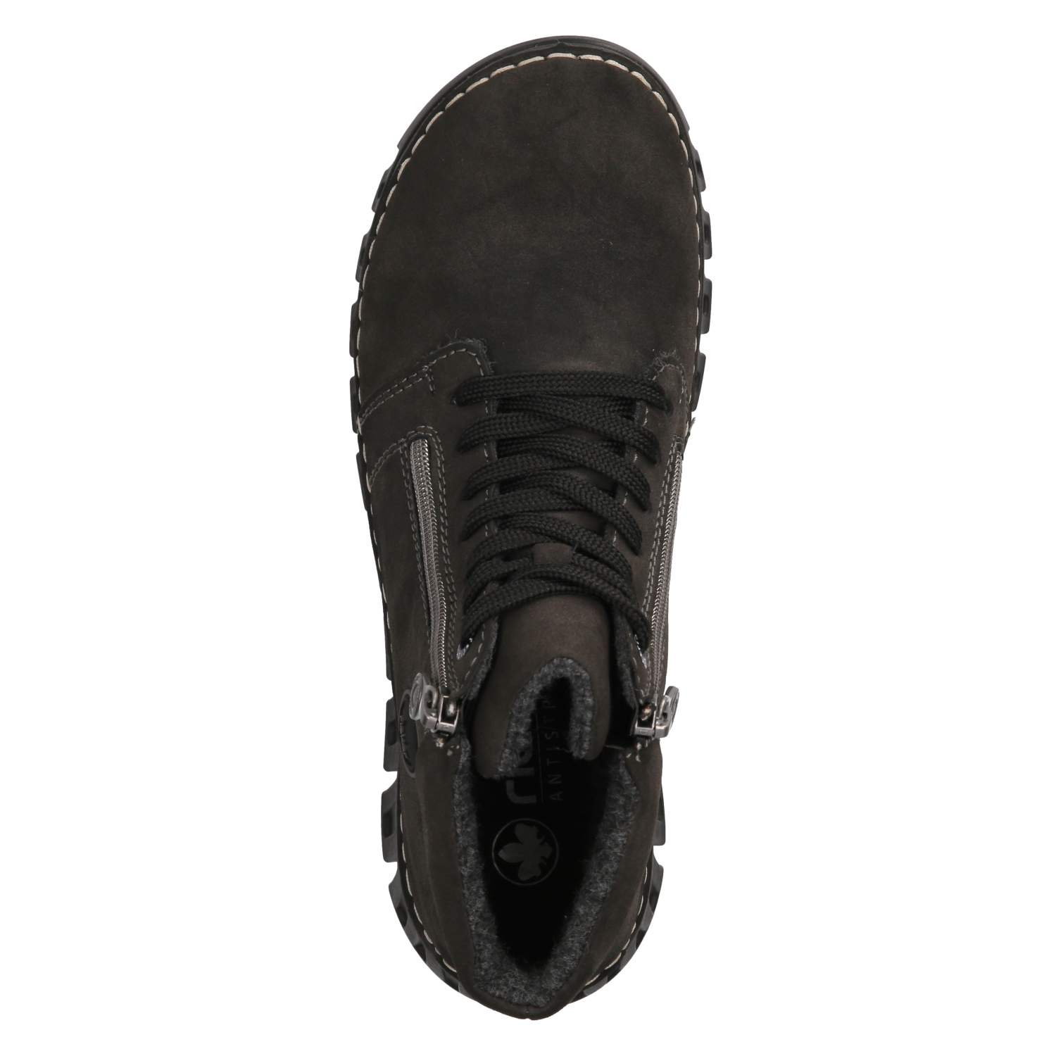 Schnürstiefeletten  Grau