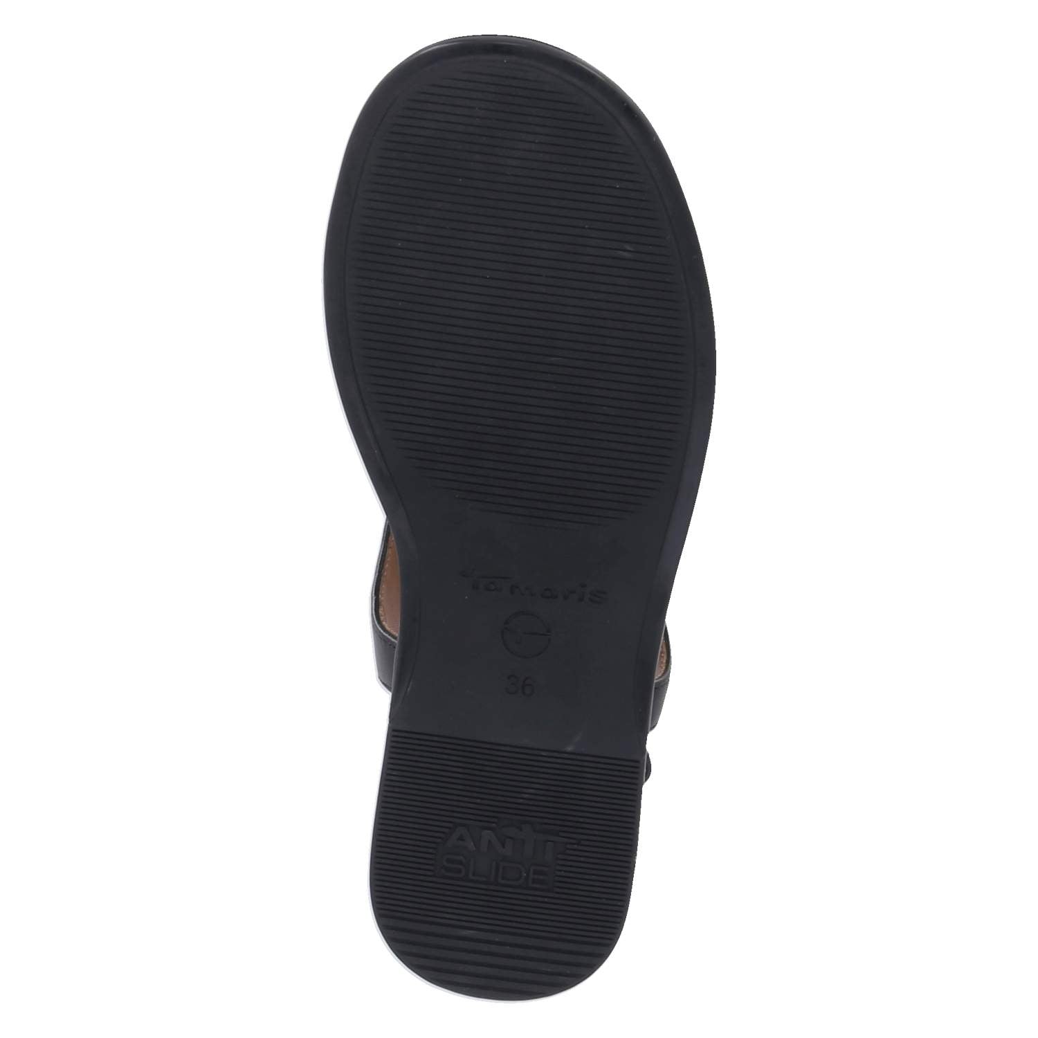 Zehentrenner-Sandalen  Schwarz